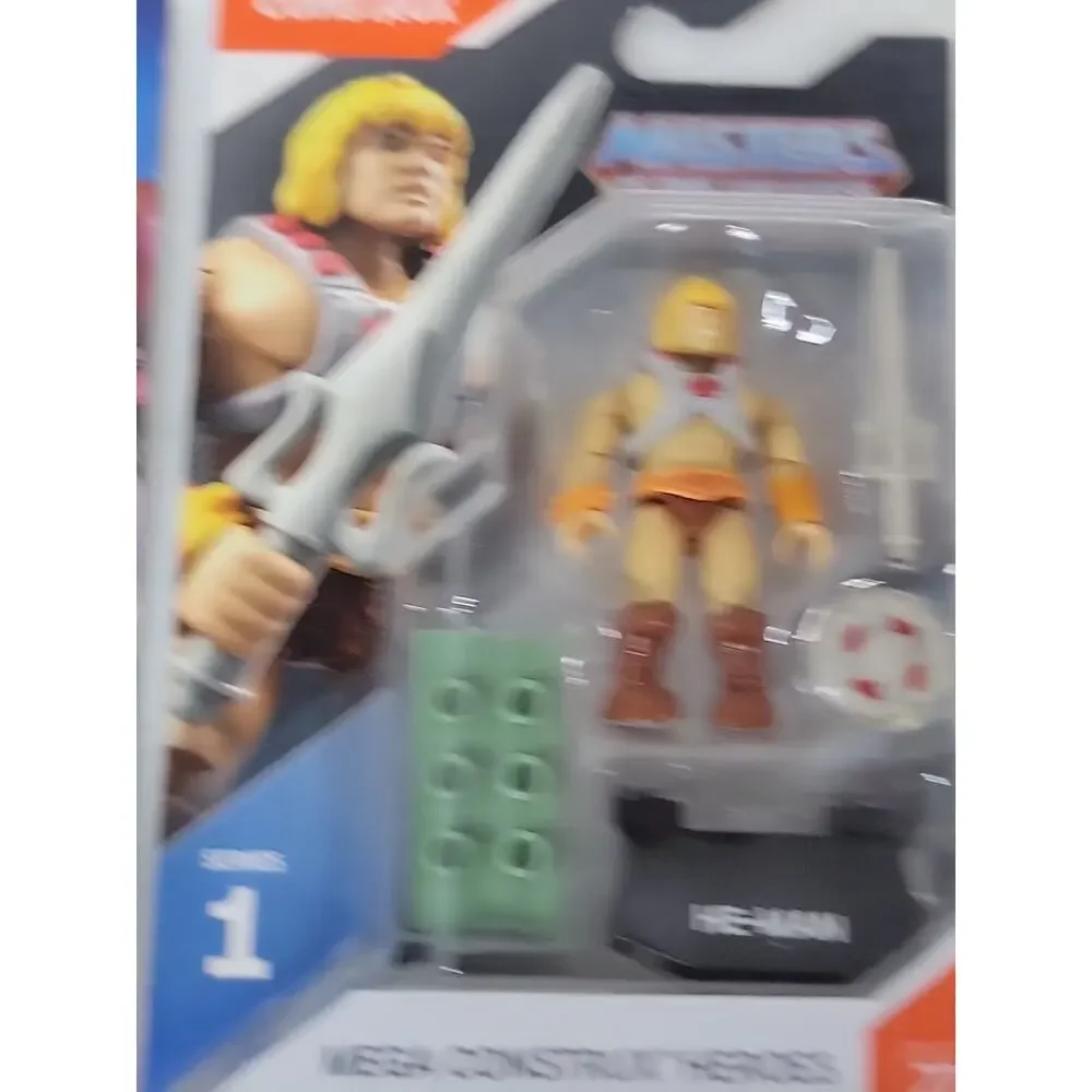 Mega Construx Masters of the Universe PRINCE ADAM & HE-MAN SET OF 2 MOTU
